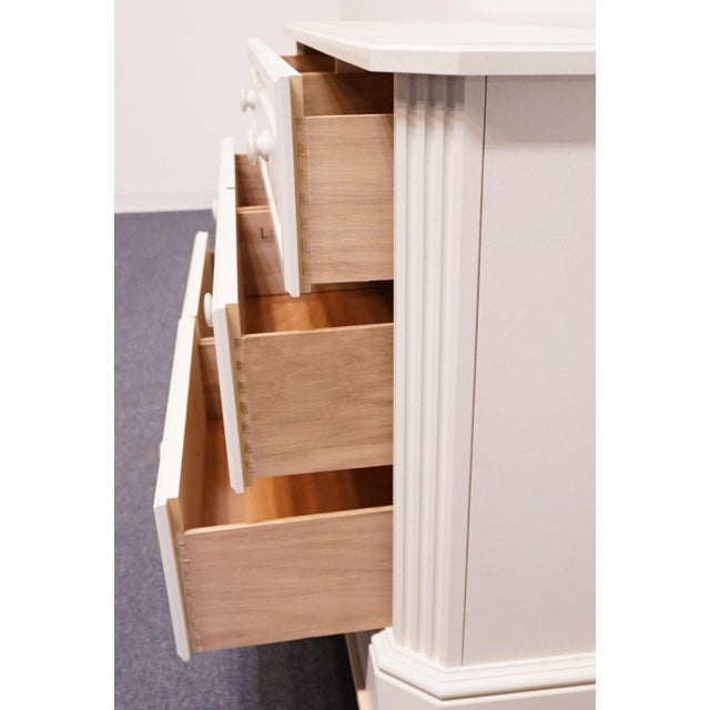 Off-white Altavista Lane Melrose Collection Contemporary Neoclassical Revival Off White 66" Double Dresser 497-01 For Sale - Image 8 of 14