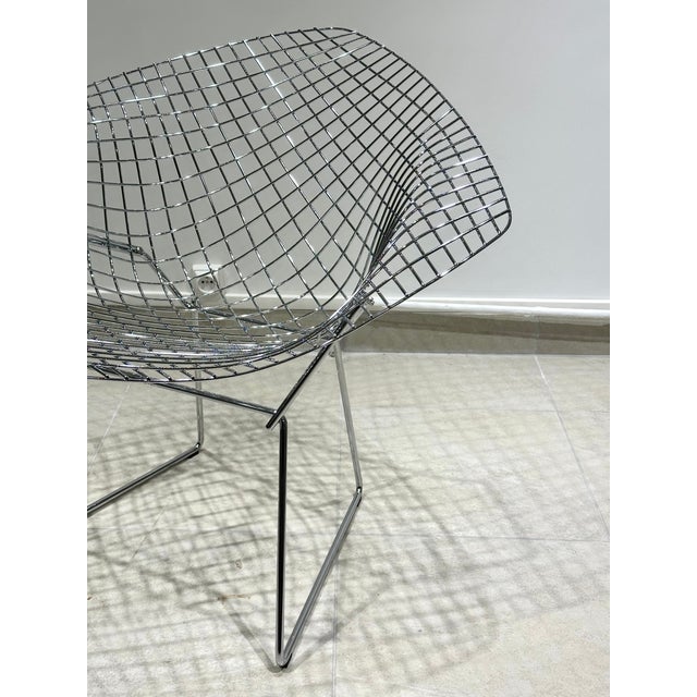 Set of Diamond Armchairs by Harry Bertoia, 2000, in Flawless conditions. Designed 1960 to 1969
