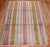 A funky handwoven Turkish deco rug from the middle of the 20th century Measures: 5'1'' x 8'4''.