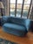 Ferm Living Rico 2 seater sofa in blue velvet Retail price $4689 in excellent condition, like brand new Just gorgeous -...