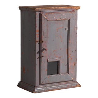 Painted Cupboard in Pine, Central Europe, 1900 For Sale