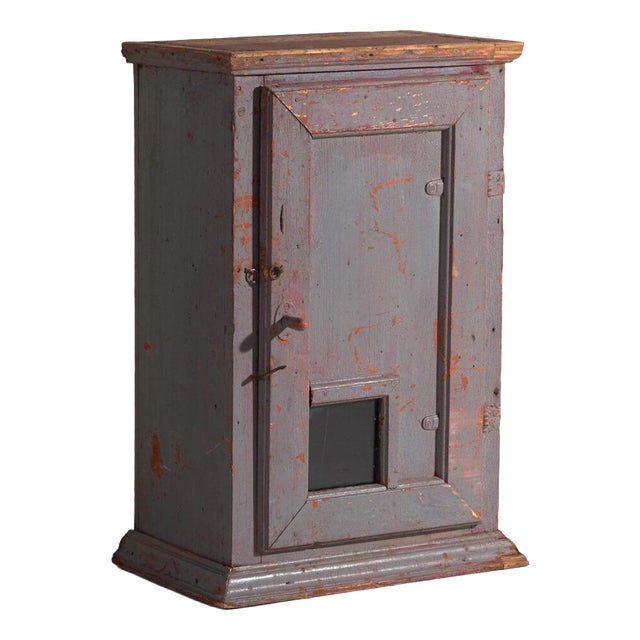 Painted Cupboard in Pine, Central Europe, 1900 For Sale