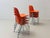 Orange Europa Stacking Chair by Helmut Starke for Embru, 1970s For Sale - Image 8 of 17
