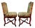 French Pair of Antique Louis XIV Style, Needlepoint-Upholstered Side Chairs For Sale - Image 3 of 18