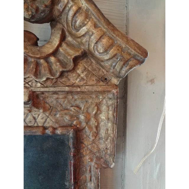 18th Century Italian Giltwood Mirror For Sale - Image 4 of 12