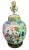 Vintage Asian Figural Famille Rose Ginger Jar Table Lamp For Sale - Image 9 of 12