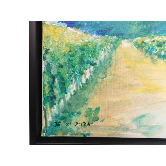 Elena Efa, Vineyard Diptych Between the Vines, 2026, Acrylic on Canvas For Sale - Image 10 of 12