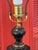 19th Century French Bronze Table Lamp With Baluster Column and Square Base For Sale - Image 11 of 12