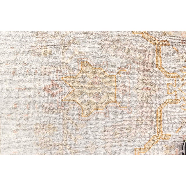 Early 20th Century Antique Turkish Oushak Rug For Sale - Image 5 of 9