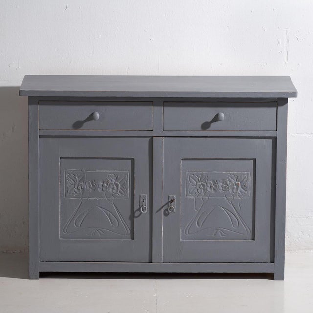 Antique Two-Door Dresser, 1920s For Sale - Image 6 of 17