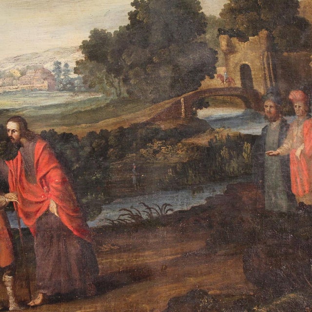 Healing of the Blind Man, 1670, Oil on Canvas For Sale - Image 12 of 16
