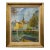 Oil on Canvas of City Scene in Copenhagen For Sale