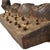 Wood Early 20th Century Luba Divination Plank Four Faces For Sale - Image 7 of 9