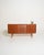 Teak sideboard with two sliding doors, a central compartment with five drawers, and internal shelves. Scandinavian design,...