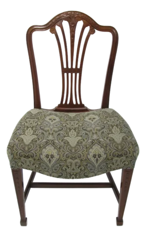 1940s Single Mahogany Chair Made by Irving and Casson of Cambridge Ma