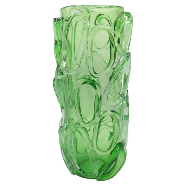 Early 21st Century Art Glass Vase by Martin Postch For Sale - Image 5 of 9