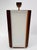 Vintage Japanese Wood Lantern With Translucent Panels For Sale - Image 11 of 14