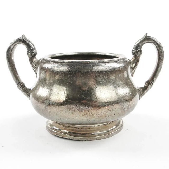 Art Nouveau Sugar Bowl from Berndorf, Germany, 1890s For Sale - Image 4 of 9