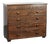 Large Antique English Chest of Drawers/Commode from the Early 19th Century with 5 Drawers and Details For Sale