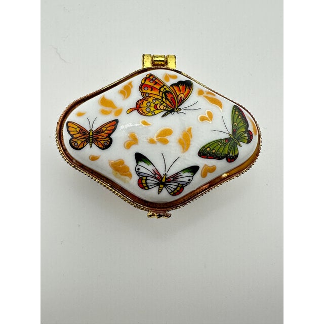 Ceramic Butterfly Trinket Boxes For Sale In New Orleans - Image 6 of 9