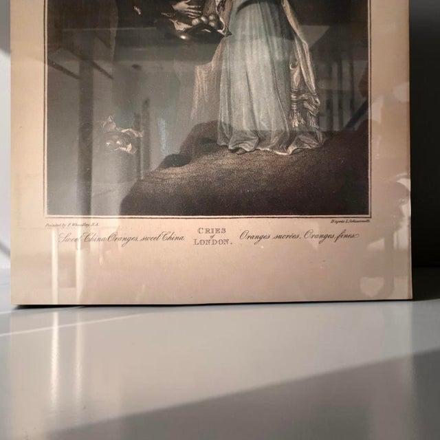 Framed print depicting “sweet china oranges, sweet china”, from the celebrated cries of london series after francis...