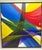 Plastic Mid-Century Modern Large Lillian B. Beranek Abstract Fluid Acrylic Painting - 36'x40' For Sale - Image 7 of 9