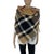 Burberry Beige Plaid Triangle 100% Wool Scarf For Sale - Image 6 of 8