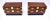 A pair of Henredon Chinoiserie Tansu Commode size nightstands with traditional Campaign styling. Constructed of Mahogany...