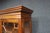 Traditional Stickley Cherry Two-Piece China Cabinet With Glass Doors For Sale - Image 3 of 15