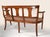 1970 Mid-Century Modern McGuire Attributed Solid Wood Caning Two-Seater Bench For Sale In Miami - Image 6 of 6