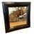 Large black bamboo square mirrors. In great condition. Wear is consistent with age and use. Some minor paint loss in some...