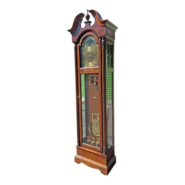 Vintage Howard Miller Grandfather Clock Chairish