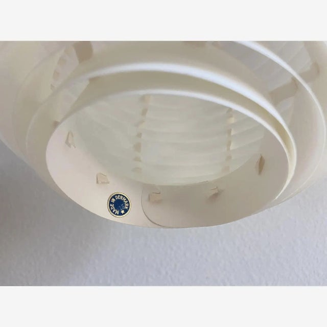 Metal 1960s Danish Modern Pendant Light For Sale - Image 7 of 13