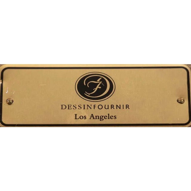 Traditional Dessin Fournir Blaire Zebrawood & Giltwood Side Table #4008 For Sale - Image 3 of 4