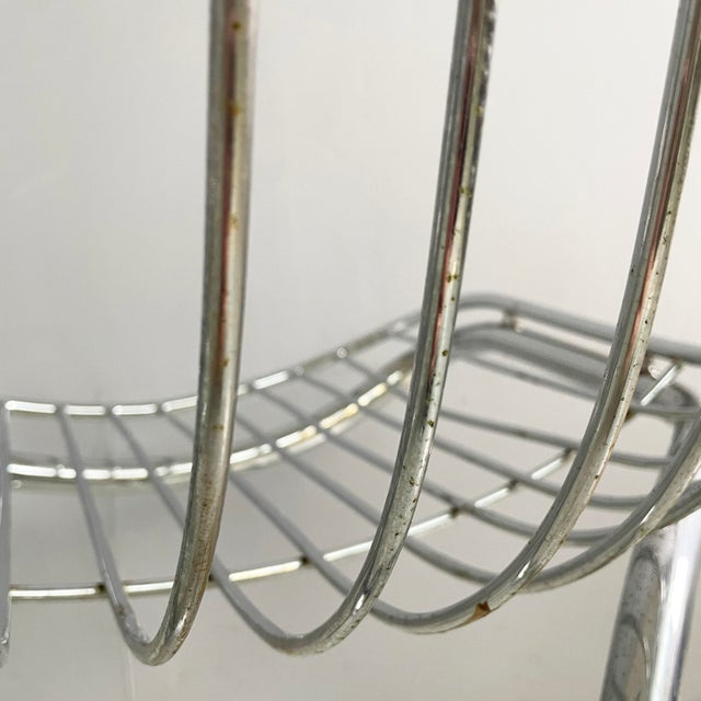 Italian Modern Chairs in Steel, 1970s, Set of 6 For Sale - Image 13 of 18