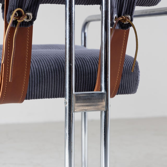 1970s Tucroma Chairs attributed to Guido Faleschini, 1970s, Set of 6 For Sale - Image 5 of 13