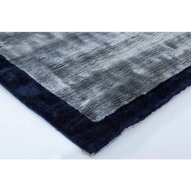 High-Quality Contemporary Handmade Silk Rug by Doris Leslie Blau For Sale In New York - Image 6 of 6