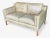 Danish Modern Patinated Tan Leather Loveseat in the Style of Børge Moge For Sale - Image 9 of 18
