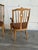 Oak Wood Armchairs Sculptural Accent Chairs Denmark Set of 2 1960s For Sale - Image 11 of 11