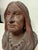 This antique handmade Native American Indian bust sculpture is a unique and one-of-a-kind piece of art made of terracotta....