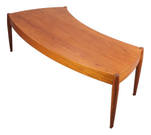 Coffee Table in Teak by Johannes Andersen for Trensum, Sweden, 1950s
