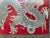 1940s Chinese Dragon, Framed Silk Textile Embroidery For Sale - Image 5 of 12