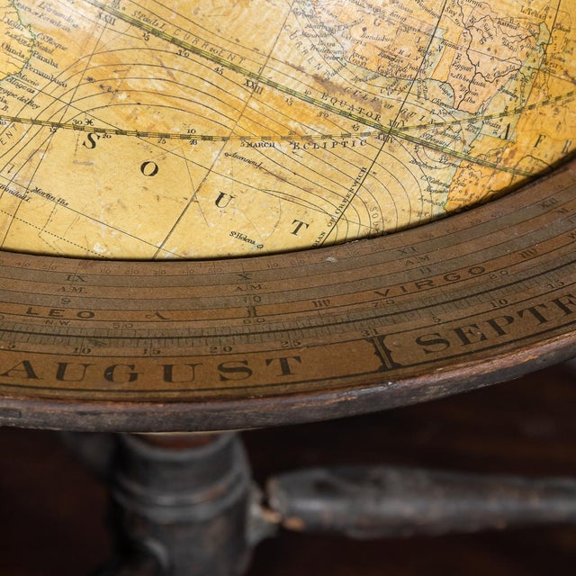 Antique Smith's Terrestrial Globe by George Philips & Son LTD, 1890s For Sale - Image 9 of 18
