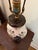 Late 20th Century Vintage Tobacco Leaf Ginger Jar Lamp For Sale - Image 5 of 7
