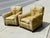 English Vintage Chairs Reupholstered in Martin Bullard for Schumacher Fabric For Sale - Image 3 of 8