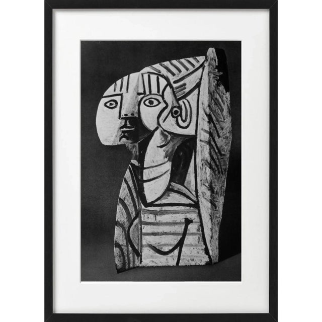 Photography "Picasso's Sculptures" #2 Contemporary Black and White Gallery Wall of Photographs, Framed - Set of 15 For Sale - Image 7 of 11