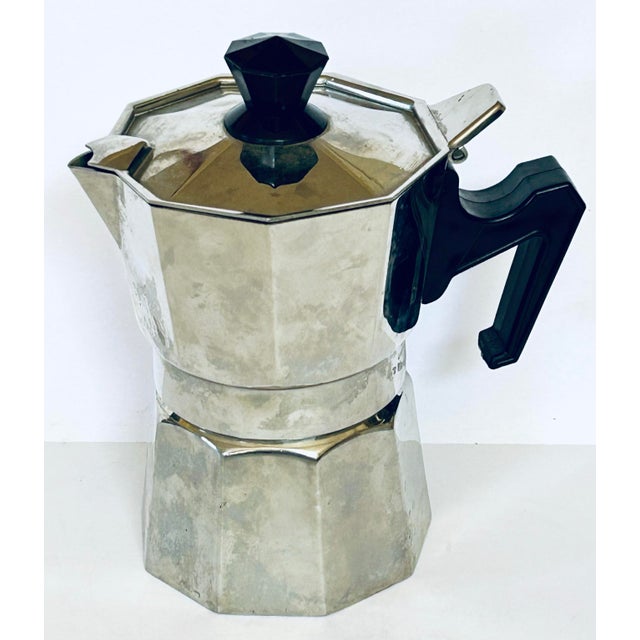 Great stove top Italian espresso maker. Handy for camping as well.