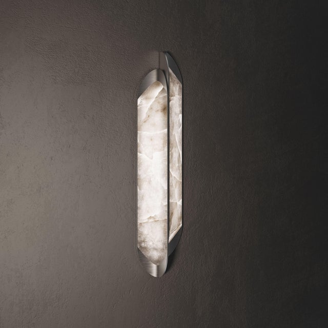 Black Glacier Wall Lamp by Porus Studio For Sale - Image 8 of 13