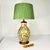1980s Boho Chic Rustic European Italian Tuscany Style Ceramic Handpainted Flora Table Lamp With New Shade For Sale - Image 13 of 18