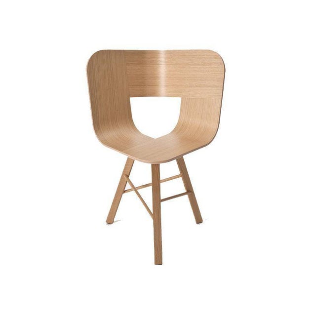 Tria Chair in Oak by Colé Italia For Sale - Image 4 of 14
